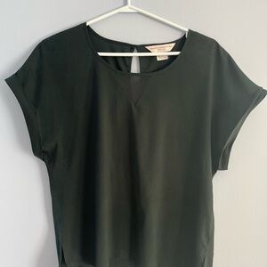 French Connection Dark Green Blouse